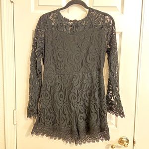 Lacey romper shorts